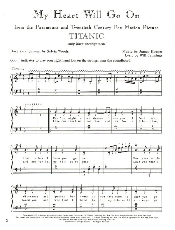 My Heart Will Go On Love Theme From Titanic Horner J./Jennings W./Woods S.