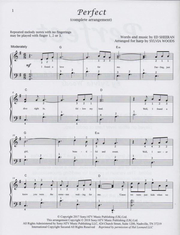 Perfect Sheeran E./Woods S.