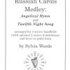 Russian Carols Medley (Handbells & Harp) Woods S.