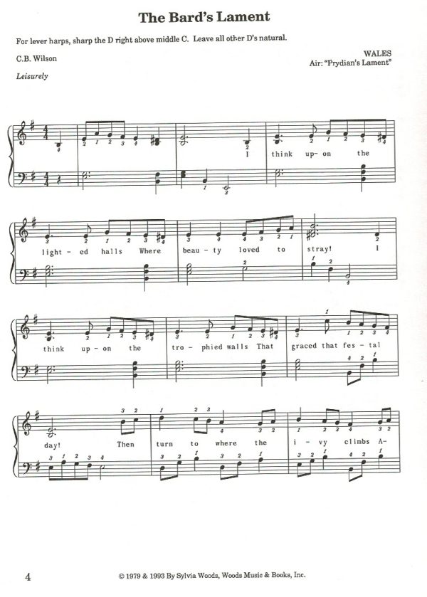 Songs Of The Harp Woods S.