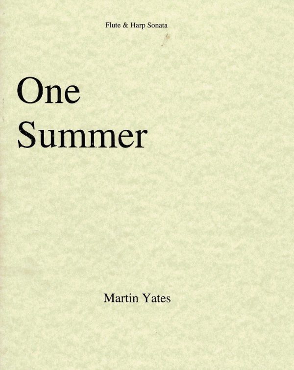 One Summer (Flute & Harp) Yates M.