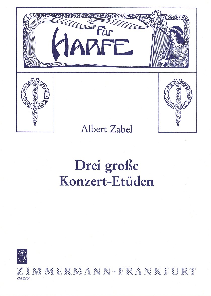 ZABEL-Drei-Grobe-Konzert-Etuden Three Concert Etudes Zabel A.