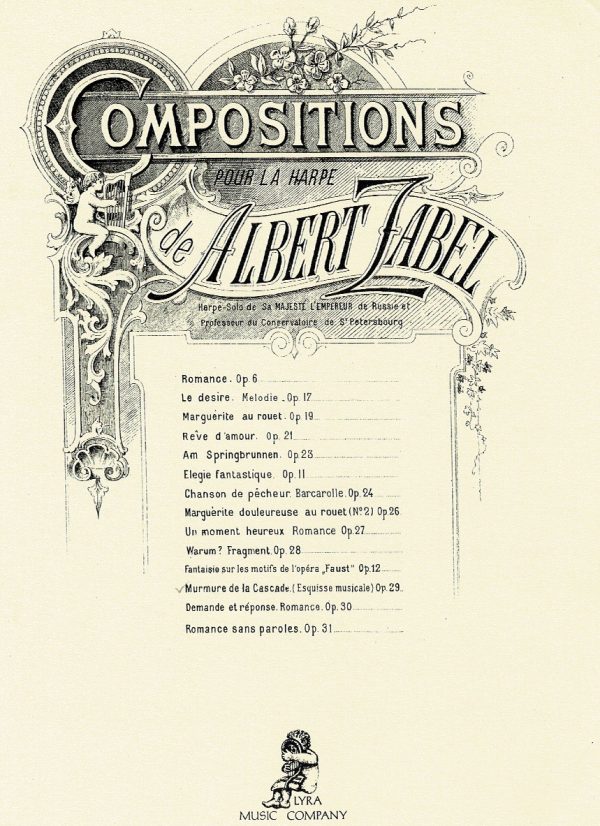 Murmure De La Cascade Op 29 Zabel A.