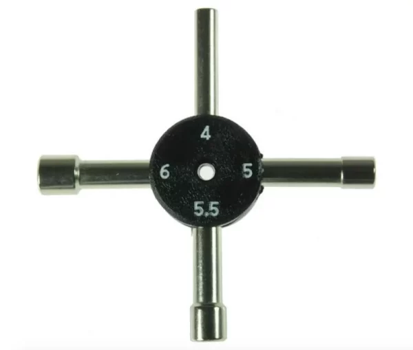 Cross Nut Driver (4mm, 5mm, 5.5mm, 6mm)